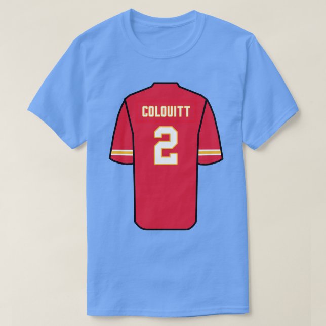 Dustin Colquitt Jersey T-Shirt (Design Front)
