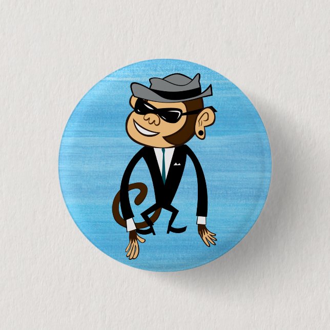 DUSTIN PINBACK BUTTON (Front)