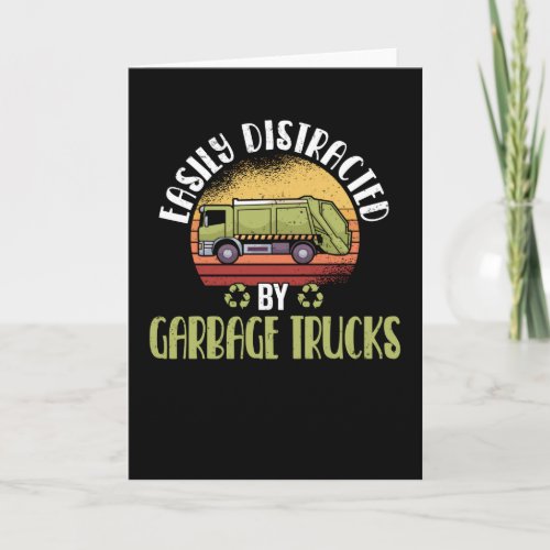 Dusting Car Garbage Man Garbage Collection Dust Card