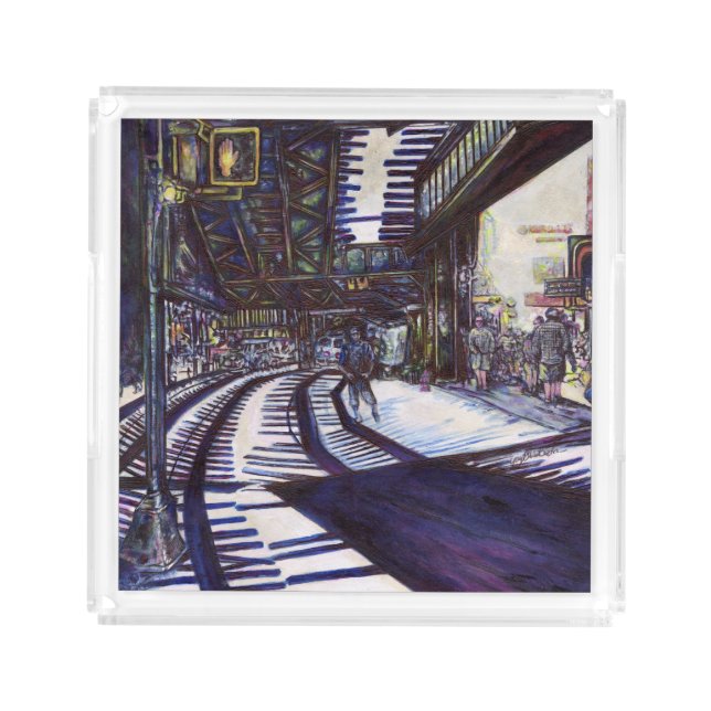 Dusting the Piano Acrylic Tray (Front)