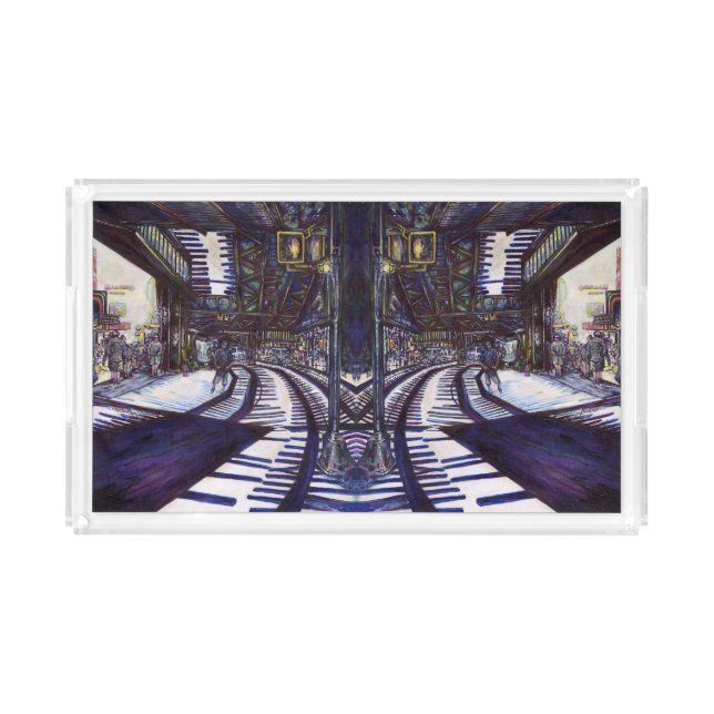 Dusting the Piano Acrylic Tray (Front)