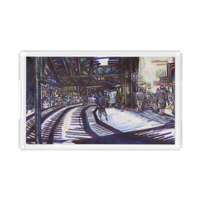 Dusting the Piano Acrylic Tray (Front)