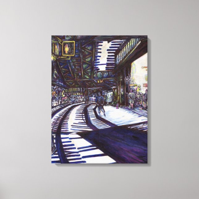 Dusting the Piano Canvas Print (Front)