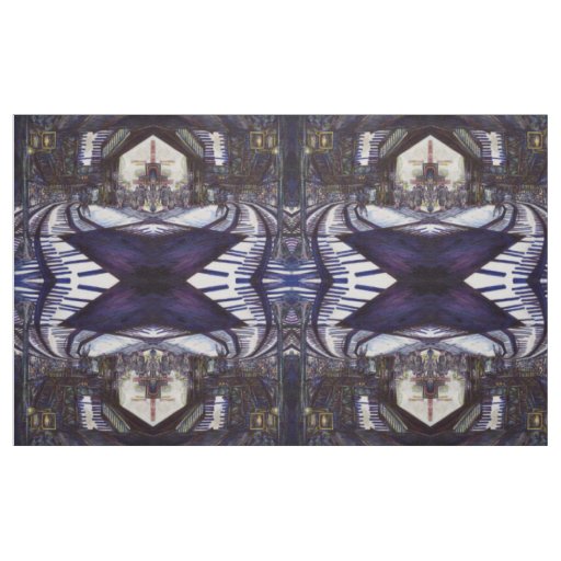 Dusting the Piano Fabric