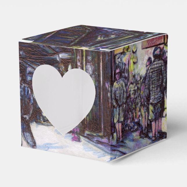 Dusting the Piano Favor Boxes (Front Side)