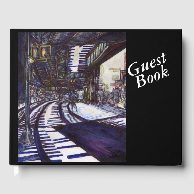 Dusting the Piano Guest Book (Front)