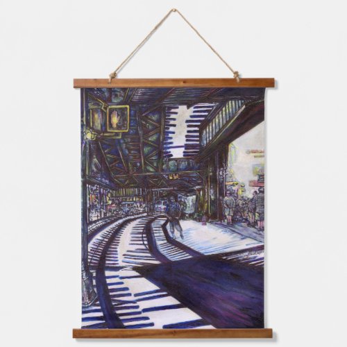 Dusting the Piano Hanging Tapestry