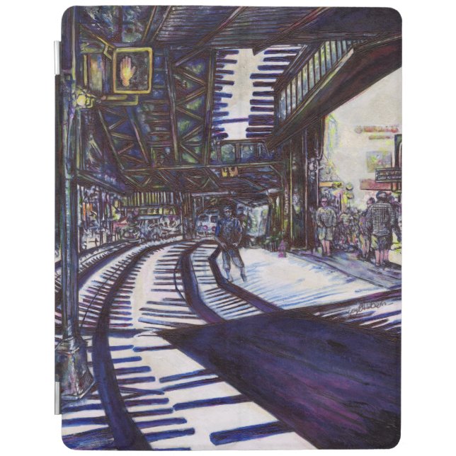 Dusting the Piano iPad Smart Cover (Front)