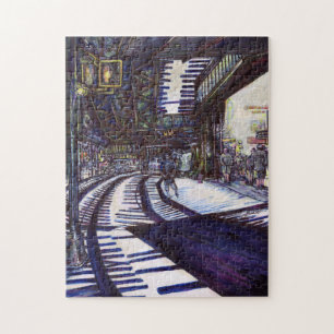 Dusting the Piano Jigsaw Puzzle