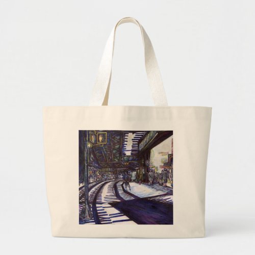 Dusting the Piano Large Tote Bag