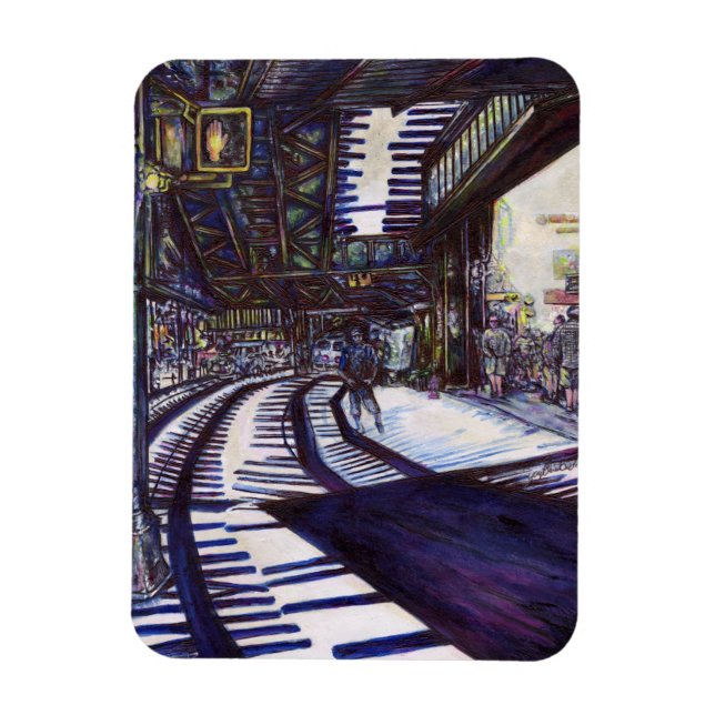 Dusting the Piano Magnet (Vertical)