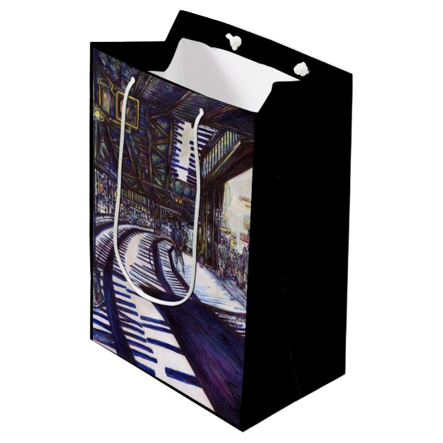 Dusting the Piano Medium Gift Bag (Front Angled)