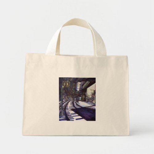 Dusting the Piano Mini Tote Bag