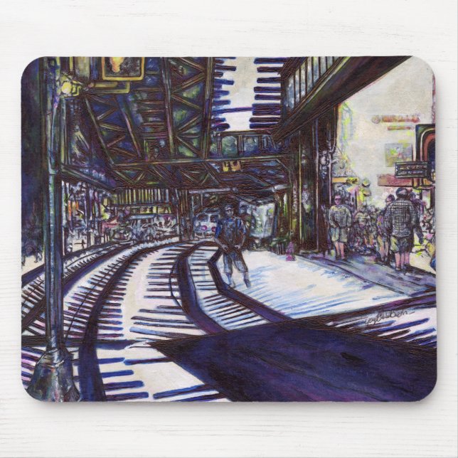 Dusting the Piano Mouse Pad (Front)