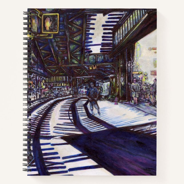 Dusting the Piano Notebook (Front)