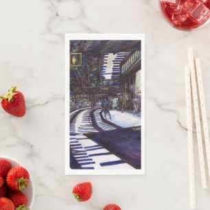 Dusting the Piano Paper Guest Towels