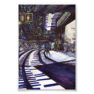 Dusting the Piano Photo Print