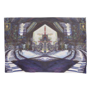 Dusting the Piano Pillow Case