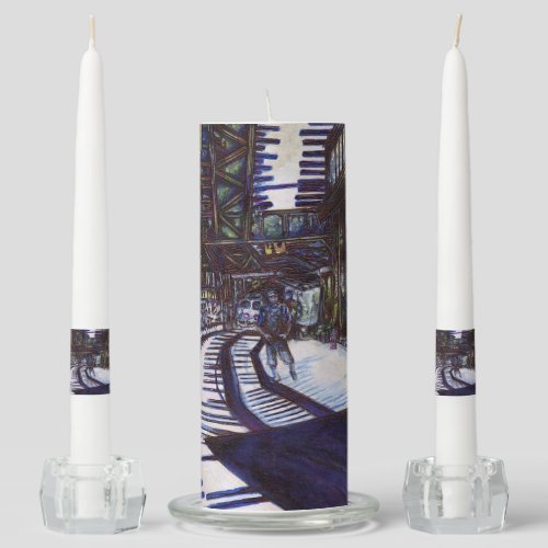 Dusting the Piano Unity Candle Set