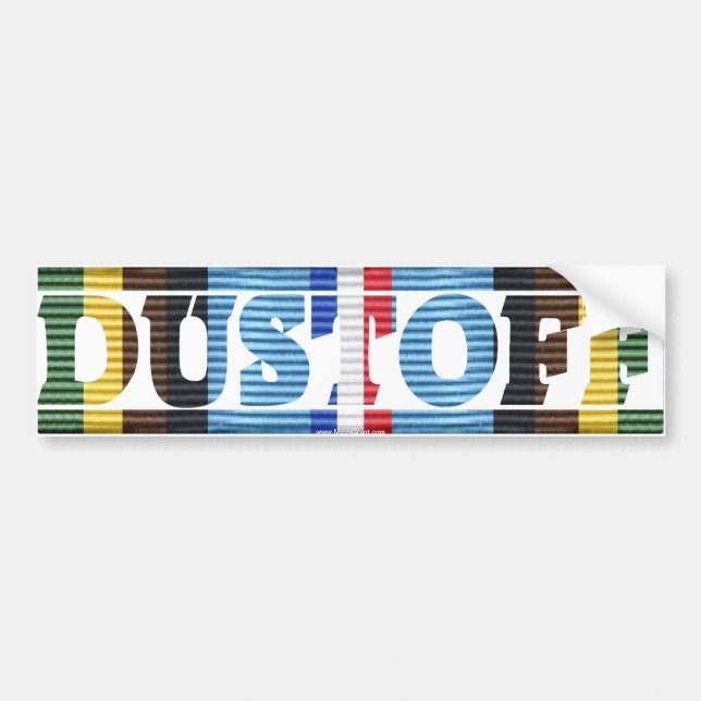 DUSTOFF Armed Forces Expeditionary Medal Sticker (Front)