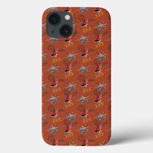 Dusty And Blade Ranger Pattern iPhone 13 Case