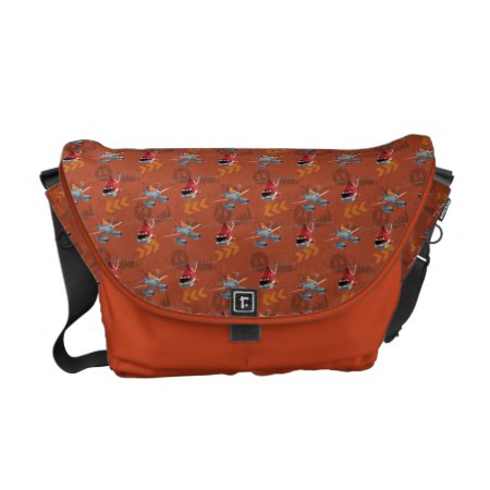 Dusty And Blade Ranger Pattern Messenger Bag