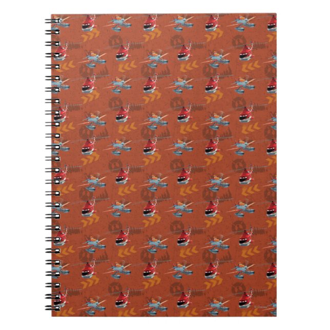 Dusty And Blade Ranger Pattern Notebook (Front)