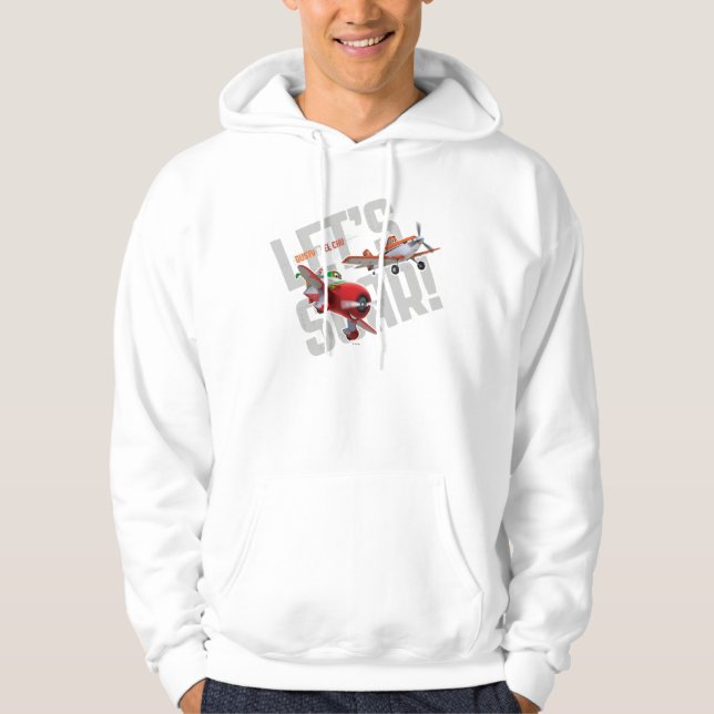 Dusty and El Chu - Let's Soar! Hoodie (Front)