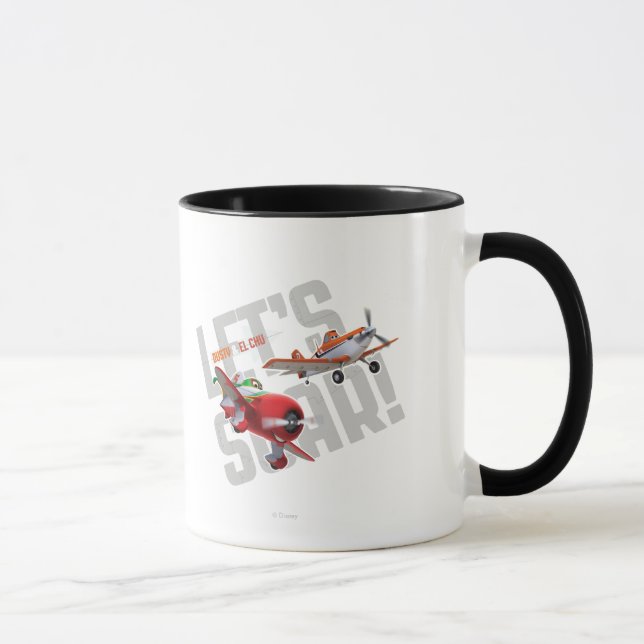 Dusty and El Chu - Let's Soar! Mug (Right)