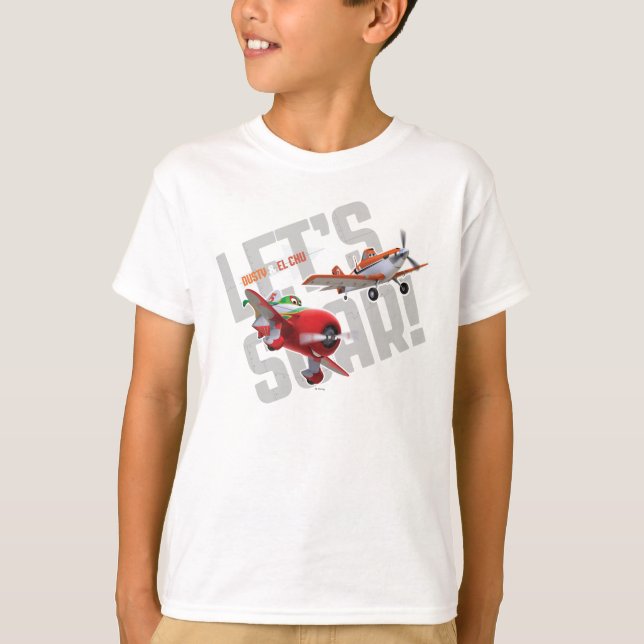 Dusty and El Chu - Let's Soar! T-Shirt (Front)
