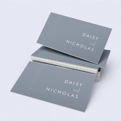 Dusty Blue Accountant Lawyer All Professional Business Card