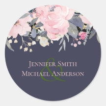 Dusty Blue Blush Pink Floral Wedding Budget