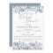 Dusty Blue Botanical Bridal Shower Invitation