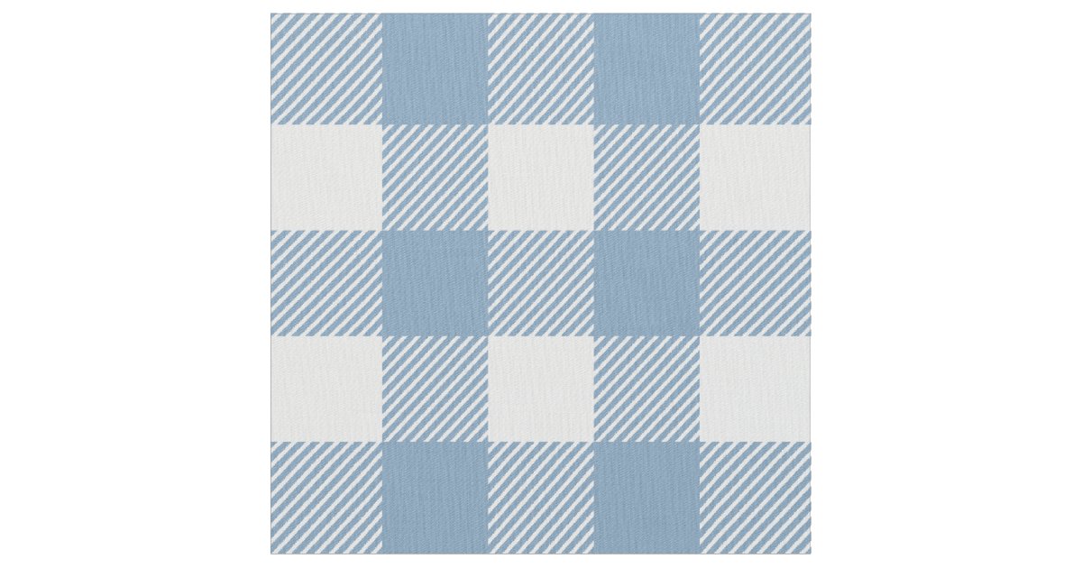 Light Blue Gingham Plaid Fabric By The Yard - Powder Blue Plaid Fabric -  Blue and White Fabric – Pip Supply