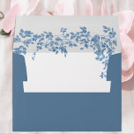 Dusty Blue Classic Vintage Floral Garden Wedding Envelope<br><div class="desc">Dusty Blue Classic Vintage Floral Garden Wedding Invitation Envelope. Celebrate your special day with this elegant and beautiful wedding invitation design to beautify your special occasion. All the texts are pre-arranged for you to personalize easily and quickly with your own details.</div>