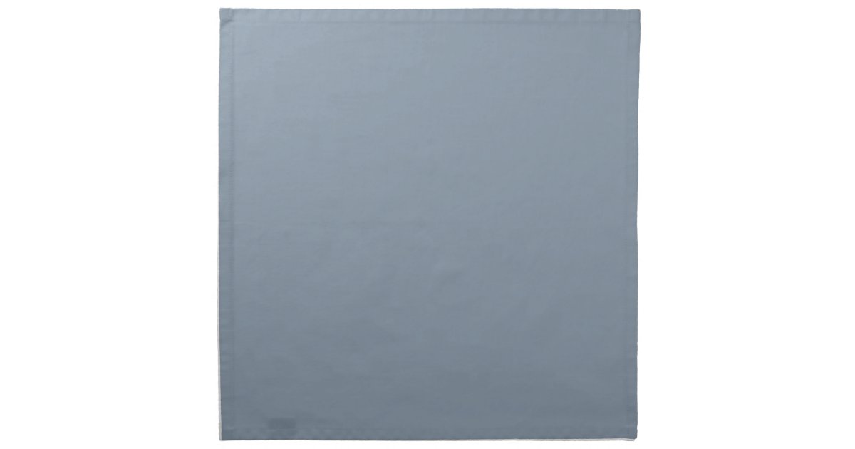 Dusty Blue Cloth Napkin Zazzle