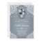 Dusty Blue Country Lace Mason Jar Bridal Shower