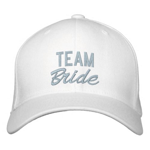 Dusty Blue Create Your Own Bridesmaid Name Embroidered Baseball Cap