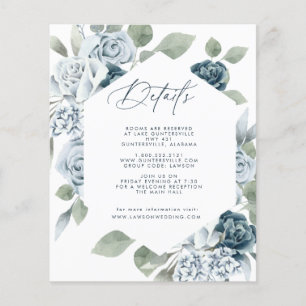 Dusty Blue Details Card