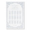 Dusty Blue Elegant Vintage Wedding Seating Chart