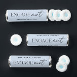 Dusty Blue Engage Mint Engagement Party Mint Favor<br><div class="desc">Engage Mint Engagement Party Favors Mints</div>