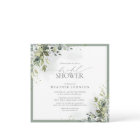 Dusty Blue Eucalyptus Botanical Bridal Shower