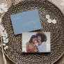 Dusty Blue | Faded Photo Bridesmaid Proposal Card