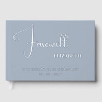 Dusty Blue Farewell Leaving Party Retirement