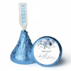 Dusty Blue Floral Bridal Shower Hershey®'s Kisses®