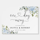Dusty Blue Floral Eucalyptus One Day Away