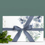 Dusty Blue Floral Wrapping Paper Roll<br><div class="desc">Celebrate any special occasion with this beautiful dusty blue watercolor floral wrapping paper!</div>