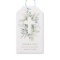 Dusty Blue Florals Thank You Tag