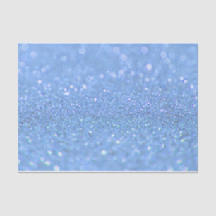 Dusty Blue Glitter Design Tissue Paper