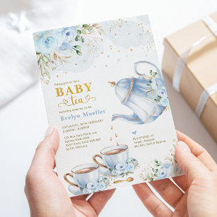 Baby boy best sale tea party shower